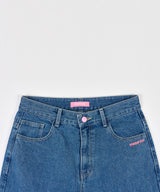 MP HALF CUTTING DENIM PANTS