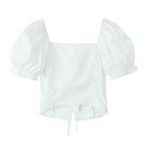 Bianca Smocked Puff Blouse
