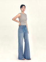 3RD REORDER PANEL FLARE JEANS code 25100
