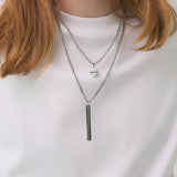 Men's ネックレスステンレススチール_CLEF スティックセットCネックレス