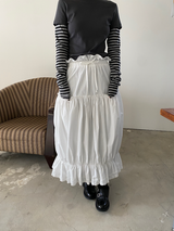 maroni shirring skirt
