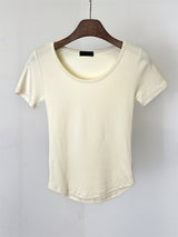 モダルUネックTシャツ (4C)