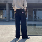 LMN Dove Patch Carpentine Cotton Pants (4 colors)