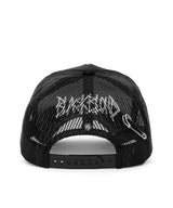 BBD Graffiti Metal Logo Trucker Mesh Cap Dark Ver. (Black)