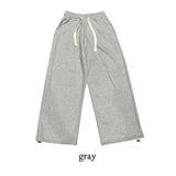 Dus string wide sweatpants