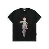 24FW  バイシクルボーイベビーフェイス半袖Tシャツ (OVERSEAS EXCLUSIVE) ブラック