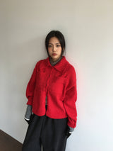 ディーンブークレカラーカーディガン (4 Colors)