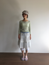 Over-banded Capri Pants (3color)