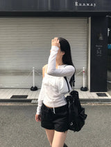 ココ リボン ダイヤモンド キルティッド カーディガン キャミ セット