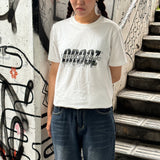 Collaboration オーバーサイズTシャツ WHITE | Creepy Nuts × CROOZ