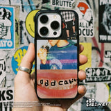 ストリート ヴィンテージ デザイン エポキシ バンパー iPhone ケース
