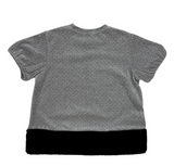 グウェンベルベットドットファーハーフTシャツ（2c）