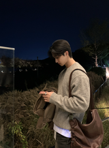nade Alpaca Overfit Wool Round Knit