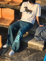 [A-T0087] ダックスフント半袖Tシャツ