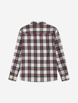 レギュラータータンチェックシャツ(IVORY/NAVY)
