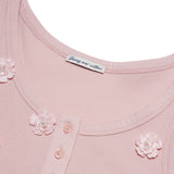 Beads Lip Sleeveless (Pink)