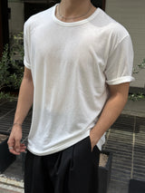 Liv layered u-neck short sleeve t-shirt