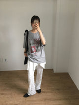 ムッシューブーツカットパンツ (2color)
