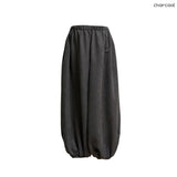 (2color) Peach Balloon Wide Jogger Pants