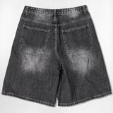 ベーシック ウォッシング バミューダ デニムパンツ- 2カラー