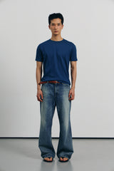 クールカーブハーフTシャツ(Aquablue)