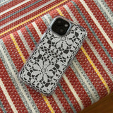 SUMMER CROCHET HARD JELL CASE _ SQUARE