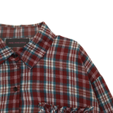 チェックフリルポケットシャツ (2 COLORS)