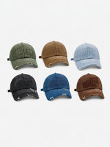 LMN Hash Damage Lettering Ball Cap (6 colors)