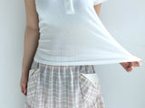 Round U button slim top