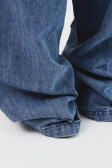 Slab Snap Balloon Denim (2color)