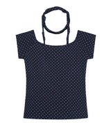 オフ ドット Tシャツ(navy)
