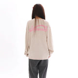 ワッフル コージー ロングスリーブ Tシャツ_オートミール