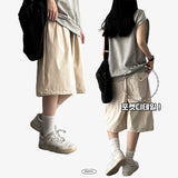 Fine Back Pocket Banding Bermuda Shorts
