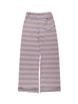 STRIPE KNIT PANTS (PURPLE)
