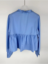 フリルシャーリングブラウス(2C)