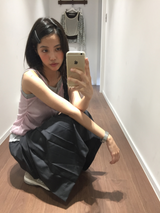 Node frill layered sleeveless top (4color)