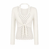 Elia Dot Layered Tie To