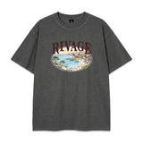 rivage pigment-dyed short-sleeve t-shirt (3color)