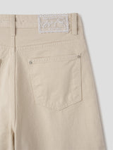 FRILL CAPRI PANTS (3C)