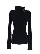 signal high neck button T (2color)