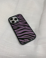 ギャルゼブラMagSafeガラススマホケース