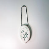 BORN IN CODE NTP-4 Coin Wallet Keyring (White)