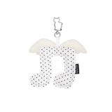 Melody Angel Keyring - WHITE