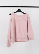 PUFFY CUTOUT KNIT