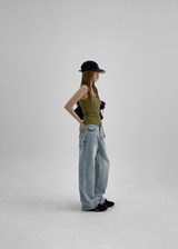 [MADE] Demure Mid-Rise Denim Pants