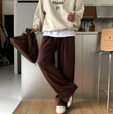 Nopi First Round Tuck Flow Banding Wide Pants