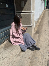 Lehiji Banding Check Balloon Long Skirt