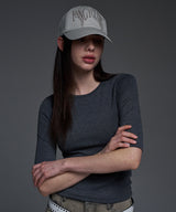 【NF】スリークォーターベーシックTシャツ_F24QB276
