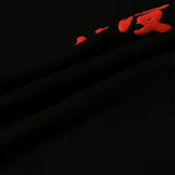 ロマンスクロップTシャツ BLACK