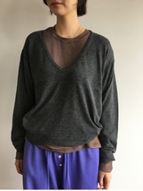 Tie Stripe Long Sleeve (2color)